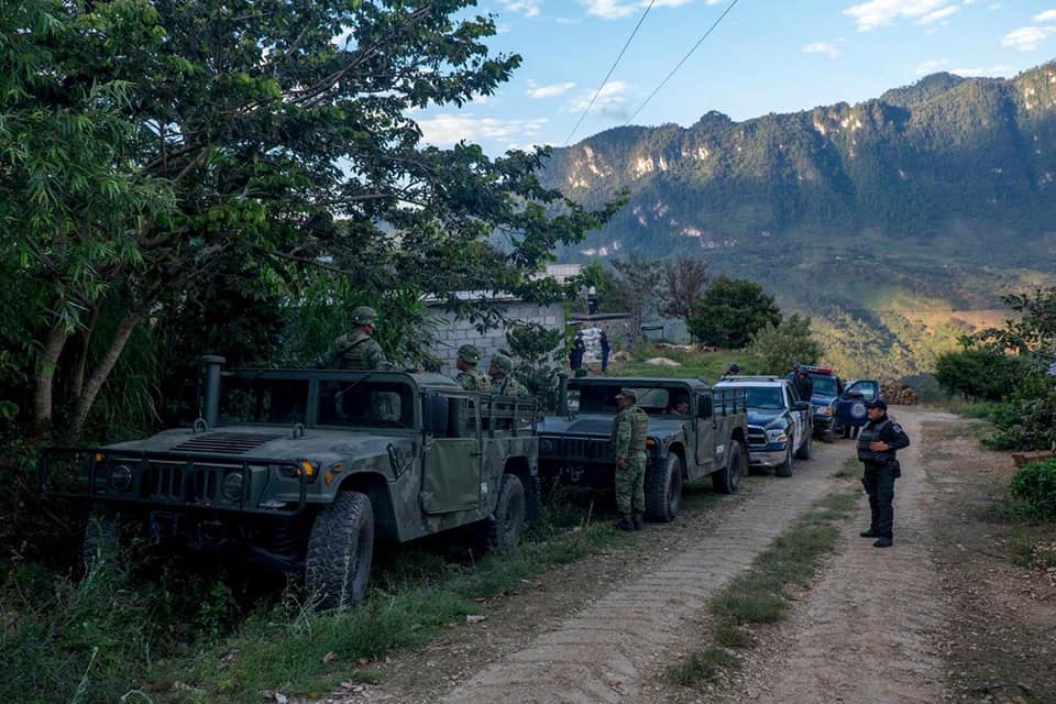 Foto Militares en la Base de Operaciones Mixtas en Coco Aldama_Frayba_ 2