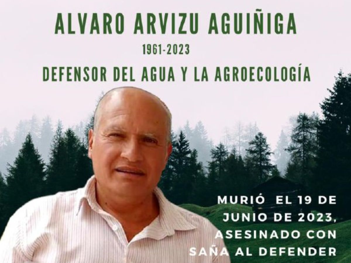 Álvaro Arvizu Aguiñiga, defensor del Agua y la Agroecología es