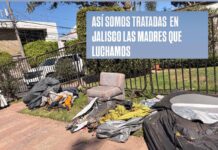 Lisi Celis pone en “pausa forzada” su plantón y denuncia el desalojo de su campamento en Casa Jalisco